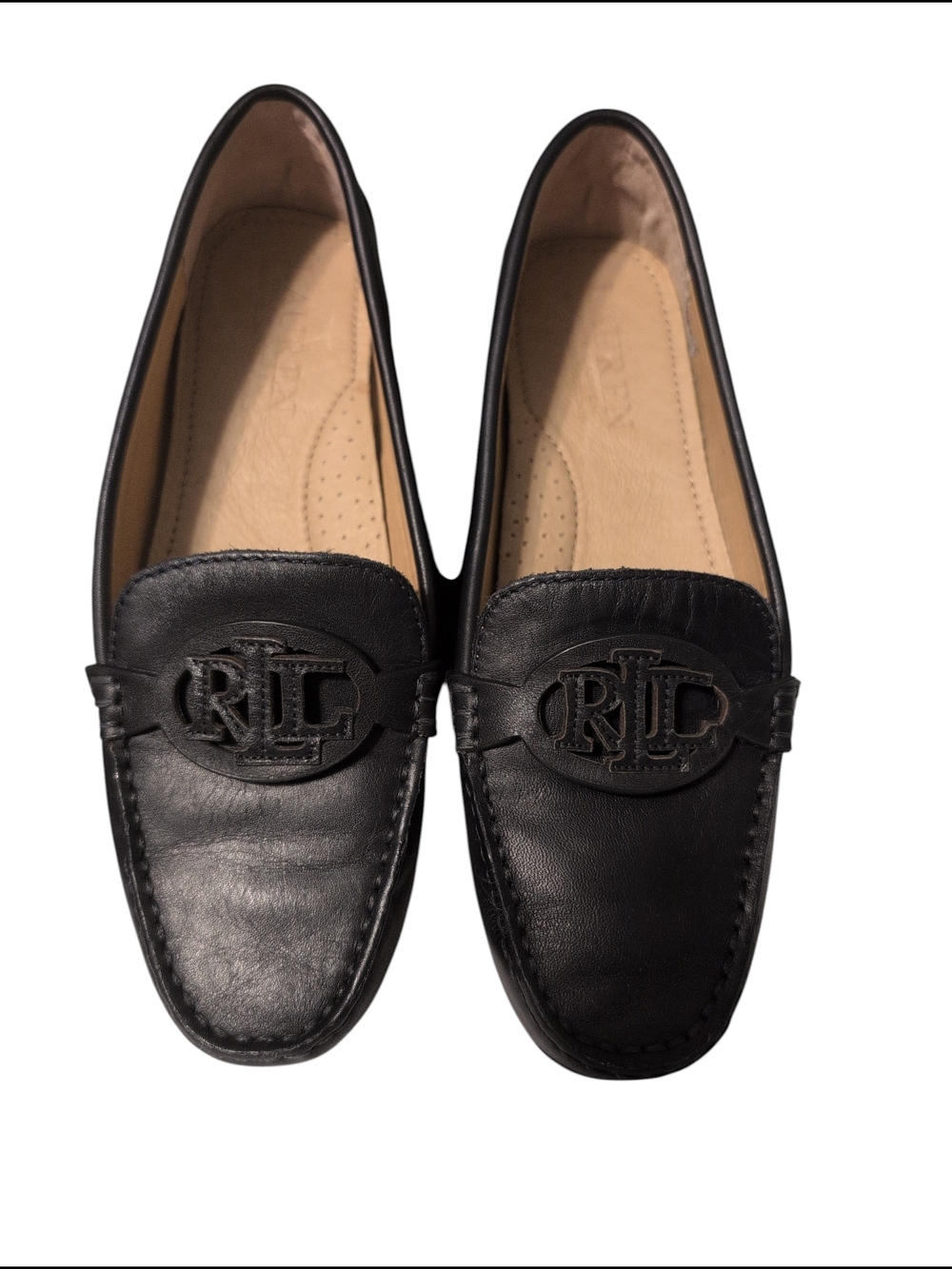 Lauren Ralph Lauren Soft Nappa Leather Women's Driving Loafers 6